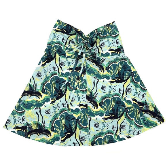 Patagonia Dresses & Skirts - Patagonia Lithia Skirt Size Small Green Print Organic Cotton Lyocell NWT